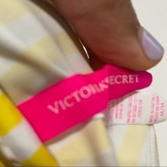 Victoria's Secret Bikini Top Swim Stripes Medium - Picture 6 of 9